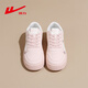 Pull back women's shoes thick-soled casual sneakers for women 2026 spring popular soft-soled versatile student white shoes for women pink rice 36