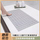 OTHER bathroom shower anti-slip mat household long foldable bathroom foot mat bathroom anti-wrestling suction cup massage floor mat white background green strip 90x40cm
