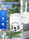 Voice alarm monitor automatically captures and broadcasts people coming to remind store users to use outdoor wireless cameras. Voice alarm dome camera - solar 4G version with 64GB 4mm 3 million pixels + 3 million images.