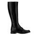 PRADA FW25 light luxury women's black leather boots Black 20 | 37