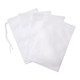 PISSA non-woven tea bag food grade disposable tea bag marinade bag soup brewing tea filter bag Chinese medicine gauze bag 15*20cm draw line and shoot 200 pieces