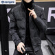 Navigare Italian dinghy winter down jacket for men 2024 new trendy brand thickened handsome versatile short winter coat gray M