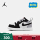 NIKE JORDAN 耐克AJ 1男女童休闲板鞋魔术贴易穿脱轻便舒适儿童运动鞋 IB3886-106 26 【建议脚长15cm】