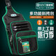 Minate 2025 new hardware tool bag shoulder bag shoulder bag cow cloth multi-functional backpack repair travel bag stationery hardware stationery electrician crossbody backpack MNT996808