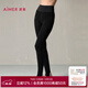 爱慕秋冬打底裤女士24AW魔力打底含胶原蛋白踩脚裤AM82A251 经典黑400 165-170