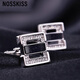NOSSKISS leichte Luxus importierte Manschettenknöpfe Herren einfache Mode leichte Luxus Business Französisch Hemd Manschette Nägel individuelle Geburtstagsgeschenk Manschettenknöpfe