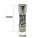 Delixi fuse RT14-20 R015 6A 8A 12A 10*38 ceramic fuse tube 3A (10 pieces per box)
