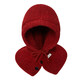 Viney balaclava hat for women in autumn and winter scarf hat one-piece knitted woolen hat warm thunder hat ancora red birthday gift for girlfriend wife valentine's day girlfriend 3.8 goddess day women one size