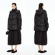 JNBY/Jiangnan Buyi Shopping Mall Same Style 25 Winter New Down Jacket Loose H-shaped Long Sleeve 5PAC13960 001/Black S