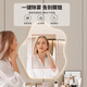 Simple desktop vanity mirror with light LED vanity mirror Internet celebrity smart beauty mirror large desktop smart cloud mirror without light 75*100cm ultra-clear explosion-proof mirror 1x1cm