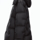 JNBY/Jiangnan Buyi Shopping Mall Same Style 25 Winter New Down Jacket Loose H-shaped Long Sleeve 5PAC13960 001/Black S