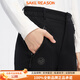 BOSIDENG's new style down pants for women, high-waisted slimming wide-leg flared trousers B40147042ZB New Year's gift Binghuafen 9BK9 S 160_66A