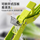 Tuojin imported quality multi-functional garlic press from Germany, garlic cutting artifact, manual garlic press, household garlic slicer, garlic stirrer, green dual-purpose garlic press
