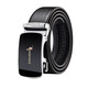 Genuine leather durable belt men's genuine leather trouser belt automatic buckle high-end gift belt with gift box quality assurance black