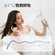 WoLe 4 billion plasma high-speed hair dryer household silent negative ion high-power does not hurt the power generation hair dryer leafless quick-drying gift for girlfriend New Year's Eve annual party gift