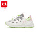 Under Armor Boys and Girls Outdoor Sandals Children's Outdoor Shoes Summer Functional Sports Shoes Large Mesh Breathable Running Shoes 2521814 White 31 (Kids)