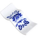 Shop hotel ceramic chopstick holder household chopstick holder dynasty chopstick holder blue and white rhyme porcelain chopstick holder 10 pieces rectangular chopstick holder