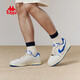 Kappa (Kappa) Women's Shoes Women's 2025 Winter New Thick Soled Height White Shoes Soft Soled Sports Shoes Casual Versatile Couple Shoes Classic White/Mao Yue Blue 39