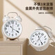 Alarm clock student-specific wake-up artifact 2025 new powerful wake-up for middle school and high school students boys and girls clock small alarm clock - white - 3 inches - 1 piece