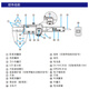 Mitutoyo wasserdichte digitale Grafikplatte, Hochgenauigkeit 0,01 Digitalgrafik Vernier-Bremssattel, importiert aus Japan, 500-702-20/0-150 mm Metrik mit Rollen