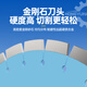 Hongyuhao Chuangjia high-tooth diamond saw blade pavement 400 cutting machine marble concrete road cutting blade pile cutting new product 400 type super wear-resistant cobblestone grade cobblestone enhanced tooth protection