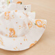 Wooden cotton baby fisherman hat summer thin sun hat summer pure cotton sun hat baby sun protection hat when going out white/Hao persimmon in pairs #scln# 43CM (recommended for 3-6 months)