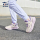 Hongxing Erke (ERKE) children's shoes for boys and girls, medium and large children's dense mesh sports shoes, children's lightweight running shoes, microcrystalline white/galaxy purple 34