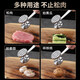 Solista Jiuyang pine meat hammer steak special kitchen household meat hammer beef large ribs pork chop beating tool breaking thickened double-sided pine meat hammer one hammer multi-purpose