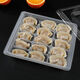 Qinkai disposable dumpling box transparent dumpling box raw dumpling packaging box quick-frozen dumpling box disposable take-out commercial 15-grid transparent thickened dumpling box (600 sets) with lid