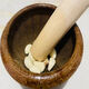 Fantasy Jiangxi Yongfeng specialty earthenware garlic pounder garlic mortar old-fashioned garlic pounder + wooden stick