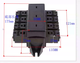 Multi-channel new energy fuse holder central control box 20-channel with 8-channel relay fuse box default