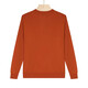 PAULO PEDRO counter same style Men's comfortable, skin-friendly, simple daily 100% wool warm sweater MLDC65301 Orange Regular MLDC65301 M (170) 90-110Jin Jin equals 0.5 kg