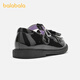 BALABALA Kulomi IP mall same style BALABALA children's casual shoes girls 2025 new spring and autumn princess shoes black 90001 26 (foot length 15.8-16.2/inner length 17)