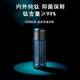 Stanisic German brand pure titanium thermos cup for men and women mechanical temperature measurement tea water separation tea cup portable birthday gift sky blue 400ml