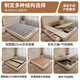 Jianxin Leather Bed 1.8m x 2m Beech Modern Simple Master Bedroom Cream Style Soft Package Storage Wedding Bed Leather Bed T65A-1