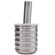 Yusenyi 304 stainless steel garlic pounder, household grinder, manual garlic mortar, pounding jar, garlic masher, large matching anti-spill lid