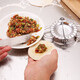 Jingdie Bao Dumpling Artifact Home Thickened 304 Stainless Steel Lazy Fancy Dumpling Maker Mold Hand Medium Dumpling Maker (Suitable for Larger Dumplings)