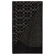 COACH brand logo Merino wool wool scarf Unisex couple style Black Default F