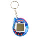 Early Education Puzzle Handheld Mini Electronic Game Console Toy Nostalgic Classic Tetris Pet Machine Whack-A-Mole Tic-Tac-Toe Game Creative Gift Keychain Ornament Electronic Pet Machine (One Random Color)