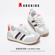 ABC KIDS children's shoes children's running shoes sports shoes casual shoes basketball shoes 2026 new fashion non-slip wear-resistant light and comfortable white gray red 26