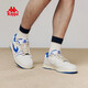 Kappa (Kappa) Women's Shoes Women's 2025 Winter New Thick Soled Height White Shoes Soft Soled Sports Shoes Casual Versatile Couple Shoes Classic White/Mao Yue Blue 39