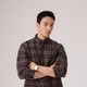 Levi s shopping mall same style Levi's 26th spring and summer new men's retro casual shirt A7210 dark brown L