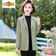 Sorrynam mother spring and autumn coat new fashion casual suit foreign style short middle-aged and elderly women's versatile small suit top purple casual suit jacket 2817 XL recommended 90-105 Jin Jin equals 0.5 kg