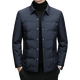 LiLang Mall's same style men's down jacket winter new thin lapel jacket middle and young men's warm casual jacket Hulan 9633 L 175