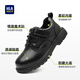 Heilan House HLA children's shoes with Velcro children's leather shoes for boys and girls casual shoes D53HN016 black 35