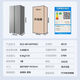 Midea refrigerator 601pro double-door double-door frequency conversion first-class energy-efficiency household smart refrigerator energy-saving air-cooled frost-free odor-free ultra-thin embeddable large capacity trade-in 601 liter double door丨large freezer丨double PT odor-cleaning