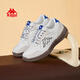 Kappa Kappa Women's Shoes Sports Shoes 2026 Spring New Soft Sole Light Casual Shoes Outdoor Versatile Wear-Resistant Running Shoes Classic White/Brown Gray 37