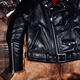 CHEVALPES international first-line brand new product 1.5MM thick classic 613 Marlon Brando vegetable-tanned horsehide leather jacket bias-launched vegetable-tanned horsehide S