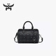 MCM ELLA small Boston bag hand-held crossbody bag women's bag black gift