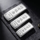 China Silver 9999 pure silver 50g/100g/200g silver bar pure silver investment collection silver bar fake one compensates ten 50g (supports identification, one item one certificate, fake compensates ten)